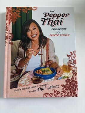 Hardcover Cook Book The Pepper Thai Cookbook by Pepper Teigen